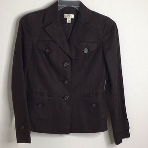 Ann Taylor LOFT Blazer in Brown